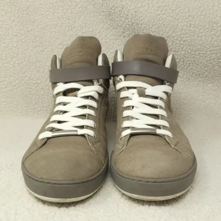 [BUNJANG] Dior Homme Leather Strap High-Top Sneakers / [정품] 디올 옴므 스트랩 레더 하이탑 스니커즈 43