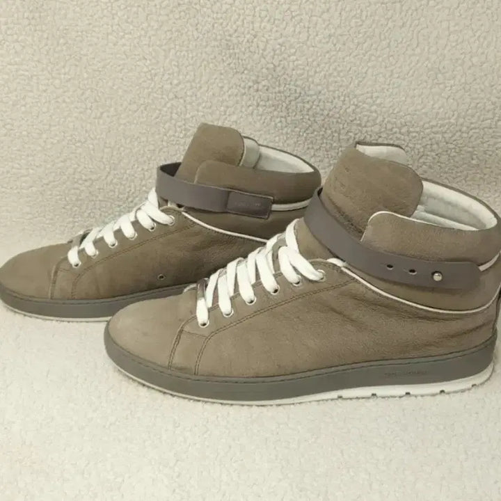 [BUNJANG] Dior Homme Leather Strap High-Top Sneakers / [정품] 디올 옴므 스트랩 레더 하이탑 스니커즈 43
