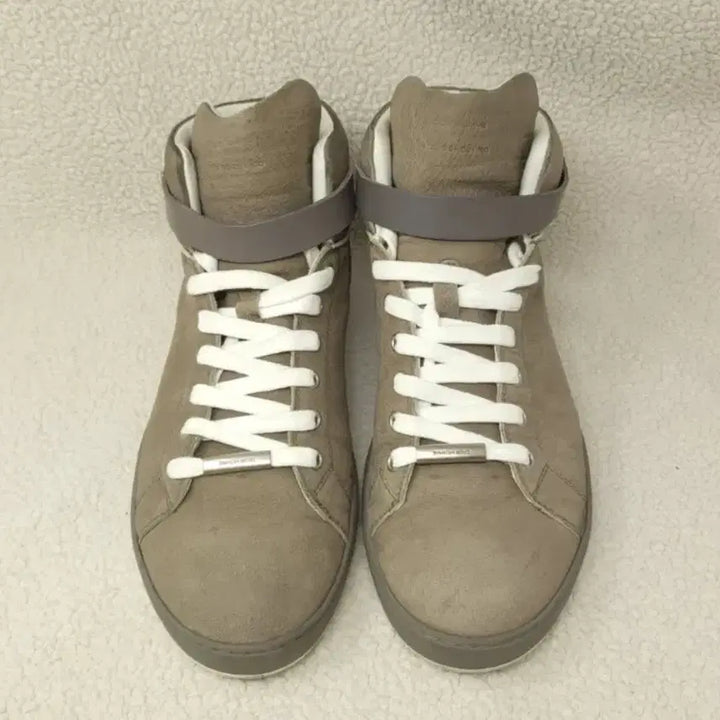 [BUNJANG] Dior Homme Leather Strap High-Top Sneakers / [정품] 디올 옴므 스트랩 레더 하이탑 스니커즈 43