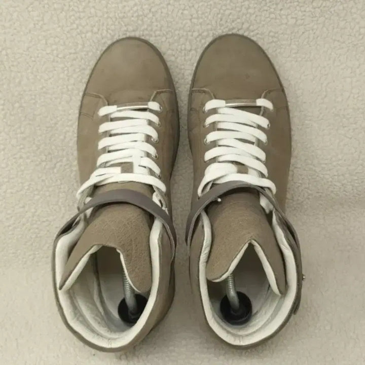 [BUNJANG] Dior Homme Leather Strap High-Top Sneakers / [정품] 디올 옴므 스트랩 레더 하이탑 스니커즈 43