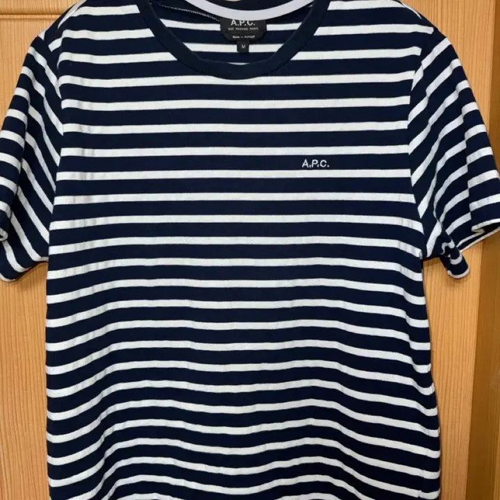 [BUNJANG] A.P.C. Striped Long Sleeve T-shirt / A.P.C. 스트라이프 티셔츠 M 사이즈