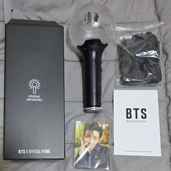 [BUNJANG] BTS (Bangtan Sonyeondan) ARMY BOMB Ver. 3 Full Set / 방탄소년단 응원봉 아미밤3 풀세트