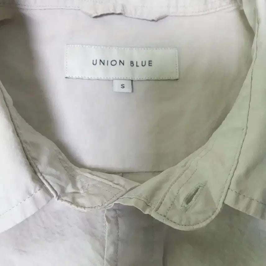 [BUNJANG] Union Blue Editor Shirt Grey S / 유니온블루 에디터 셔츠 그레이 s