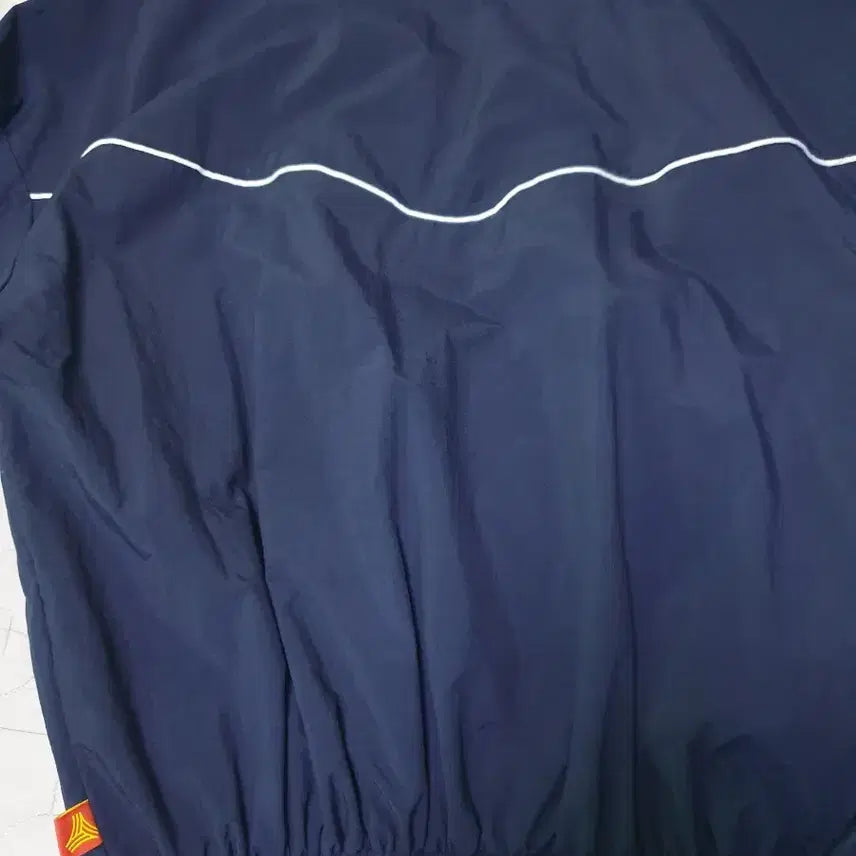 [BUNJANG] Adidas Navy Track Top Windbreaker L / 아디다스 네이비 트랙탑 바람막이L