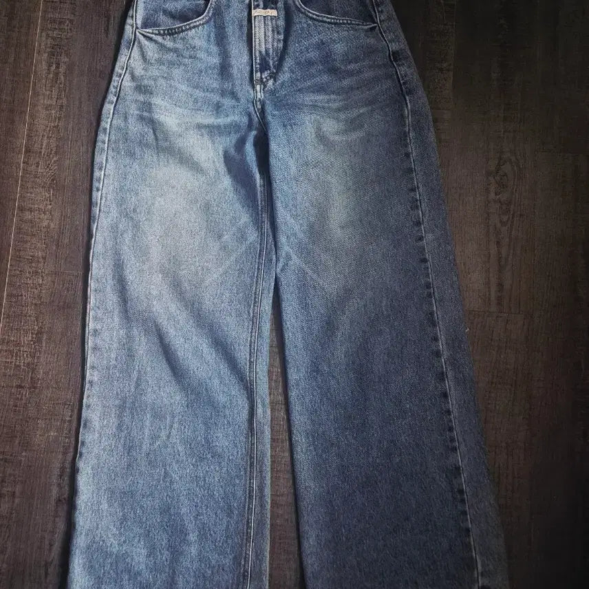 [BUNJANG] Marithe Francois Girbaud High Straight Denim Pants / 마리떼프랑소와 저버 하이 스트레이트 데님 팬츠