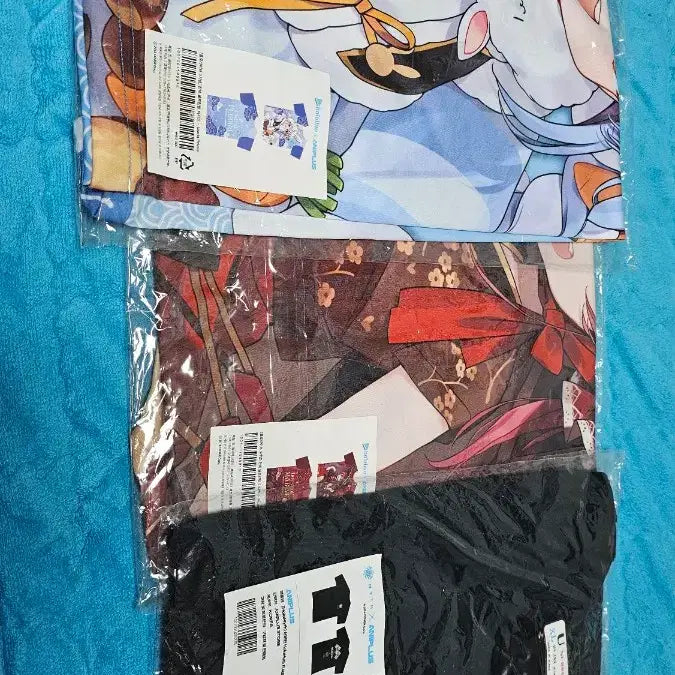 [BUNJANG] Hololive T-shirts Bundle Set / 홀로라이브 티셔츠 3종류 미개봉 일괄