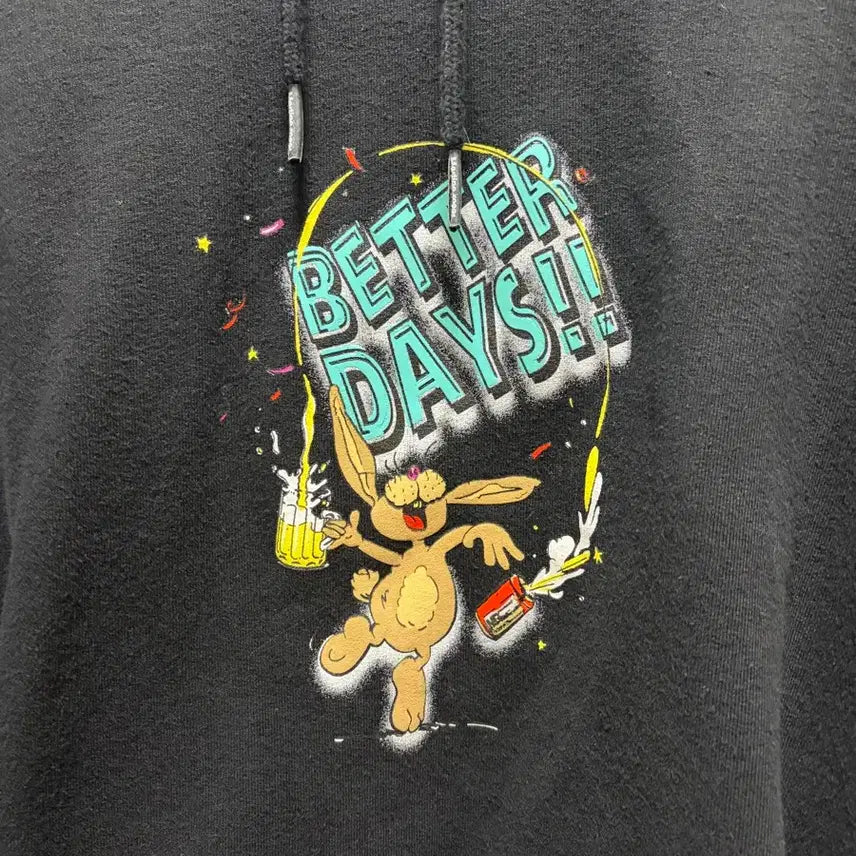 [BUNJANG]  Martine Rose Bunny Hoodie Black / 마틴로즈 버니 후드