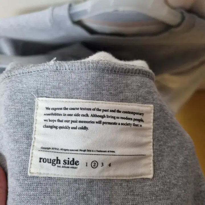 [BUNJANG] Roughside Blended Sweatshirt Medium Gray / 러프사이드 블렌디드 스웻 맨투맨 2사이즈 미디움그레이