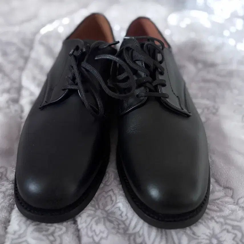 [BUNJANG] Sanders Officer Derby Shoes Waxy Leather UK8 / 샌더스 오피서 더비 슈즈(팔러별주 왁시레더버전) uk8 새상품