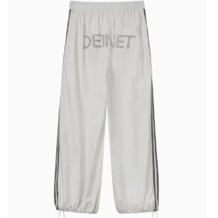 [SOLD OUT] DEINET 백로고 밴딩 팬츠 그레이 Free size