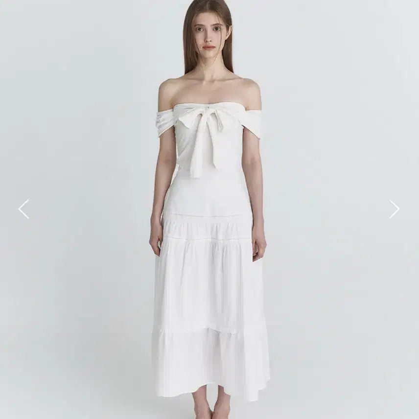 [BUNJANG] Notyourose Ribbon Off-Shoulder Top / (새상품) 낫유어로즈 Notyourose 오프숄더 ribbon top