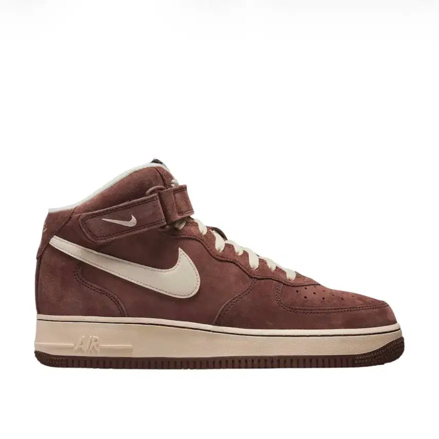 [BUNJANG] Nike Air Force 1 Mid Chocolate Sneakers / 나이키 에어포스1 미드 초콜릿
