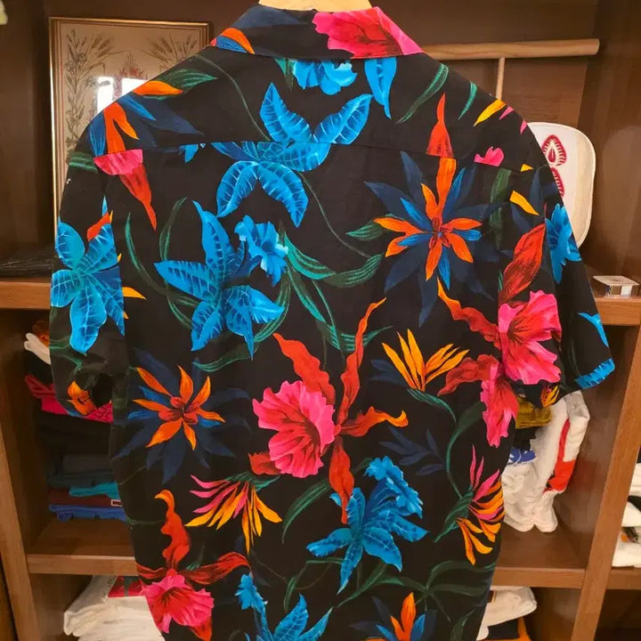 [BUNJANG] Vintage Tropical Wave Hawaiian Shirt / Vintage Tropical Wave Hawaiian Shirt