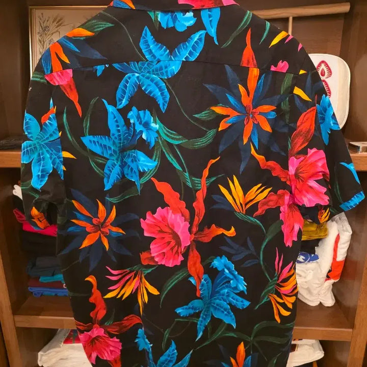 [BUNJANG] Vintage Tropical Wave Hawaiian Shirt / Vintage Tropical Wave Hawaiian Shirt