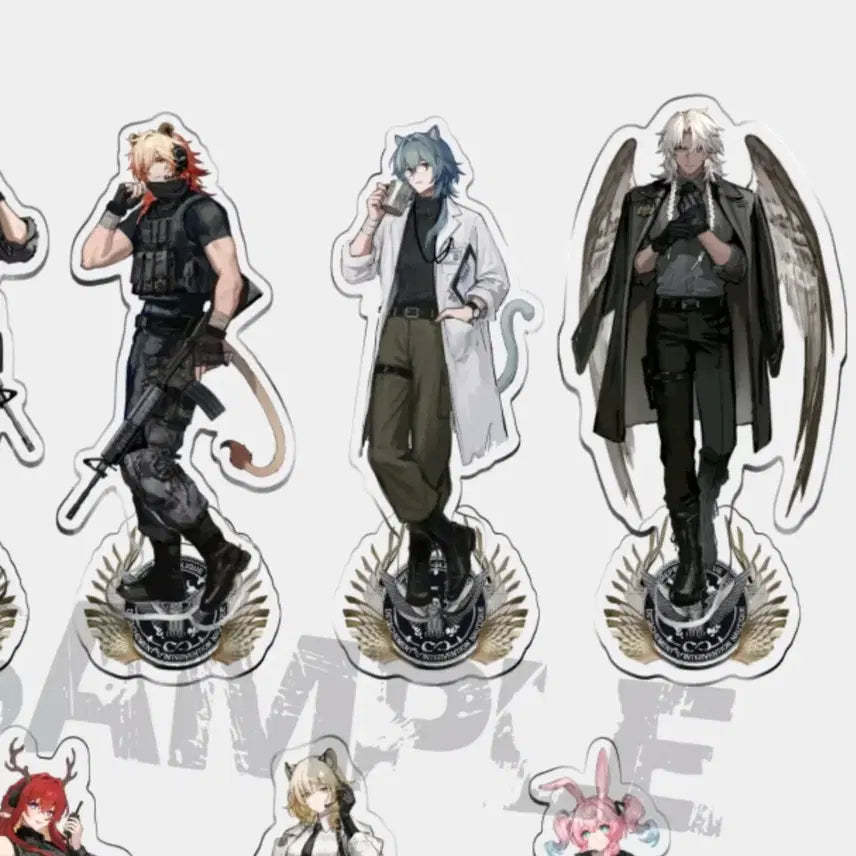 [BUNJANG] Star Rail Anacsa Apocalypse AU Acrylic Stand / 스타레일 아낙사 비공굿 아크릴 스탠드 ㅇㅅㅇ님 아포칼립스AU