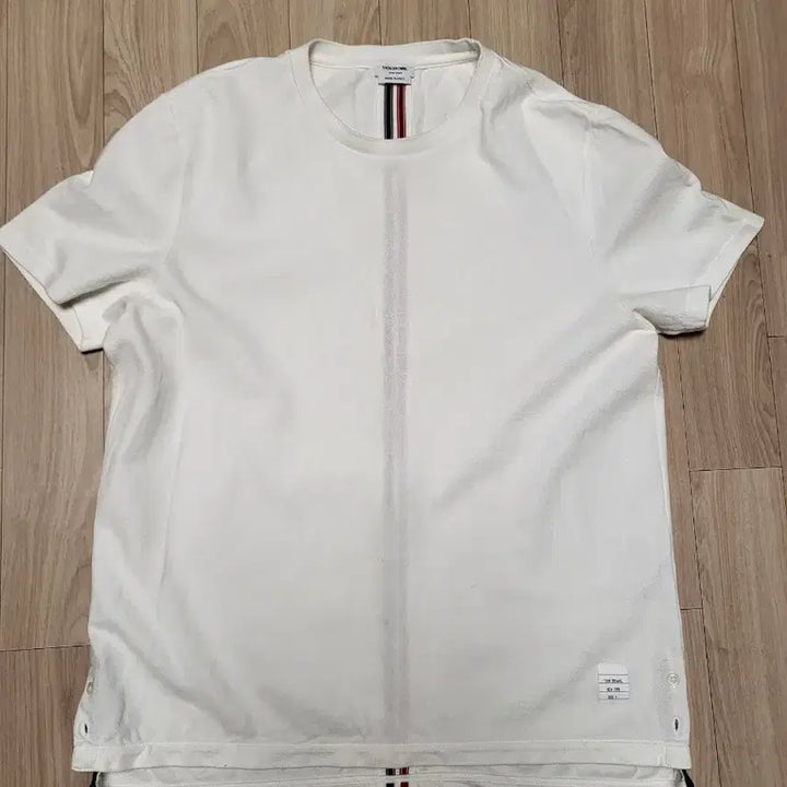[BUNJANG] Thom Browne Three-Stripes Tab T-Shirt Size 4 / 톰브라운 삼선탭 반팔 티셔츠 4사이즈