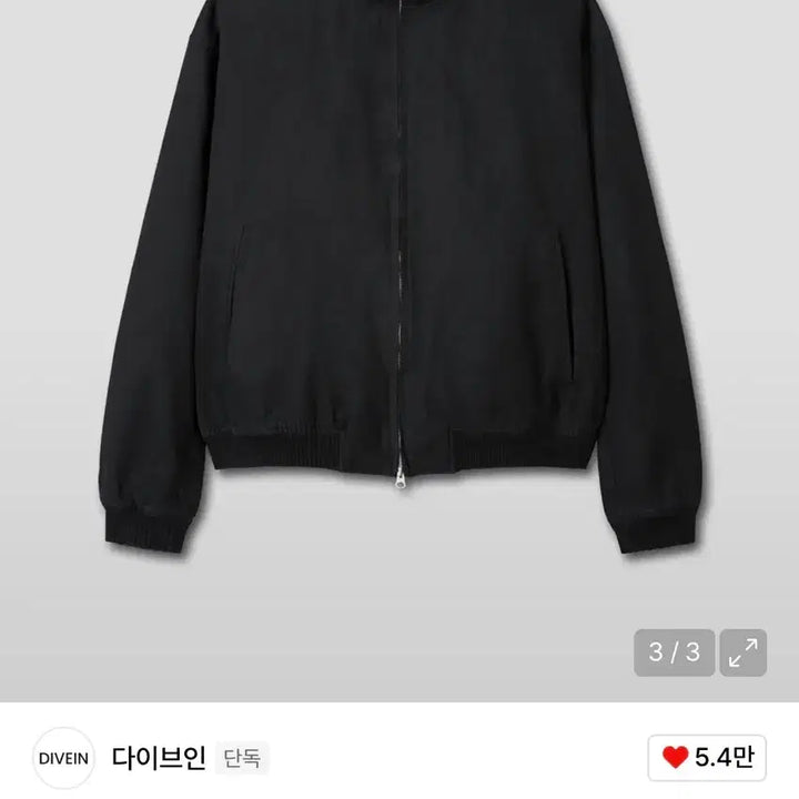 [BUNJANG] Dive In Vern Worker Jacket (Black) / [1] 다이브인 베른 워커 자켓