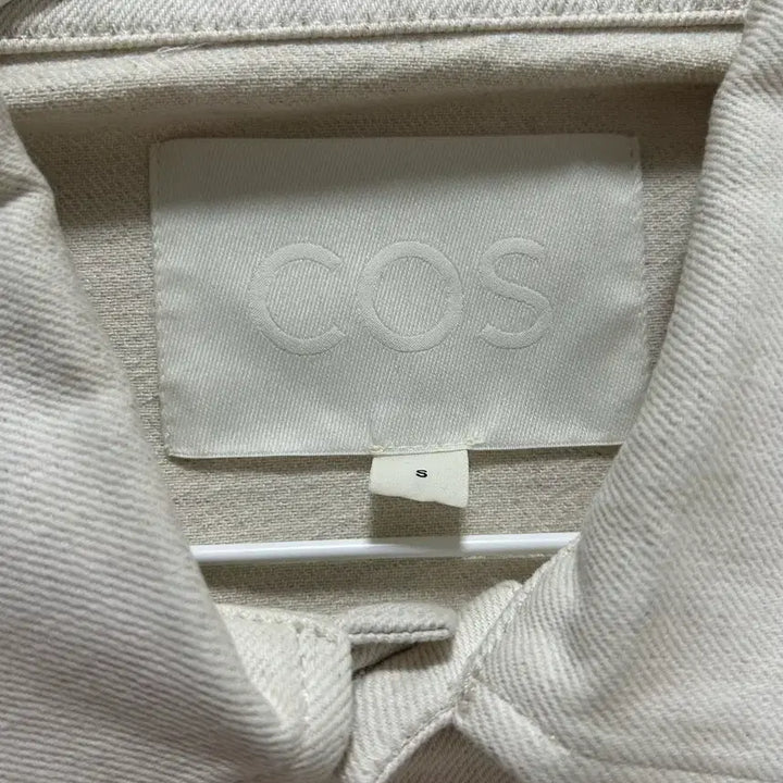 [BUNJANG] COS White Linen Denim Overshirt / [S] COS 코스 화이트 리넨 데님 오버셔츠
