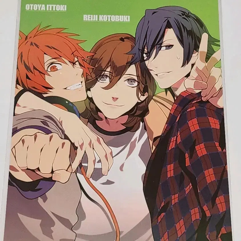 [BUNJANG] UtaPri Debut Clear Coaster / Otoya, Reiji, Tokiya / 우타프리 데뷔 클리어 책받침 / 오토야 레이지 토키야