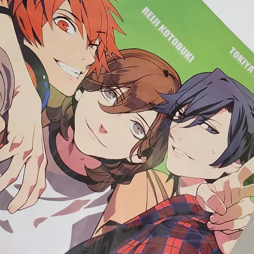 [BUNJANG] UtaPri Debut Clear Coaster / Otoya, Reiji, Tokiya / 우타프리 데뷔 클리어 책받침 / 오토야 레이지 토키야