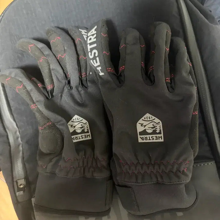 [BUNJANG] Hestra Ergo Grip Long Black Gloves / 헤스트라 에르고 그립 롱 블랙 장갑