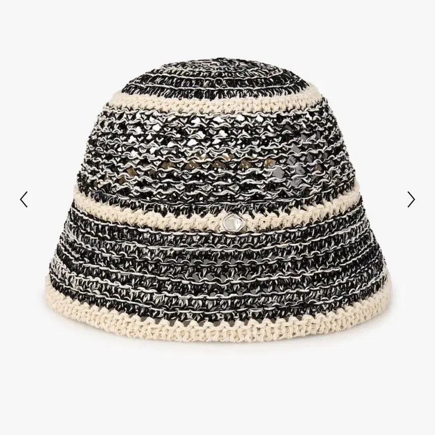 [BUNJANG] Iliail Mixed Color Net Bucket Hat Black / 일라일 믹스드컬러 네트버킷햇 블랙