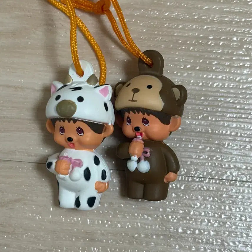 [BUNJANG] Monchhichi Doll (Set of 2) - 2001 Authentic / 2001 정품 몬치치 인형 2종