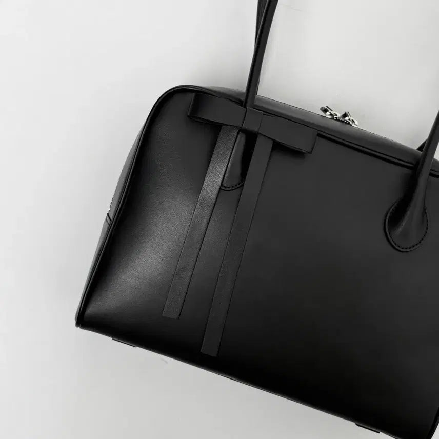 [BUNJANG] Boutic Monica Italian Leather Shoulder Bag Black / (새상품) 보우틱 모니카 이태리 레더 숄더백 블랙