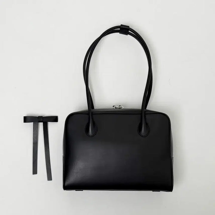 [BUNJANG] Boutic Monica Italian Leather Shoulder Bag Black / (새상품) 보우틱 모니카 이태리 레더 숄더백 블랙