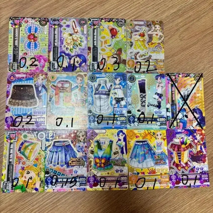 [BUNJANG] Aikatsu! (Idol Activity!) Cards Bundle Set / 아이엠스타 아이카츠 한판 일판 일괄 판매 미즈키 복각, 프레 포함