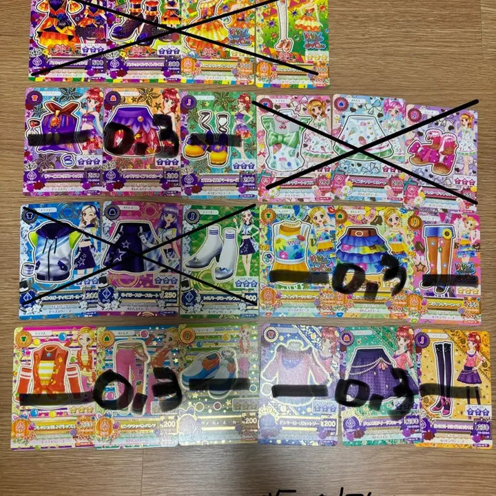 [BUNJANG] Aikatsu! (Idol Activity!) Cards Bundle Set / 아이엠스타 아이카츠 한판 일판 일괄 판매 미즈키 복각, 프레 포함
