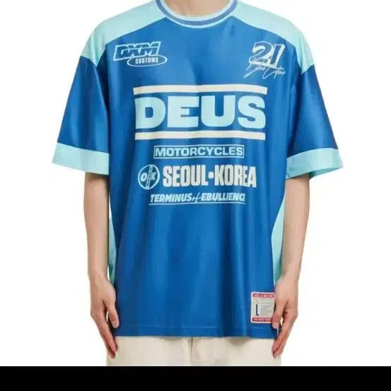 [BUNJANG] Deus Motors T-shirt / 데우스 DEUS 모터 티셔츠 반팔
