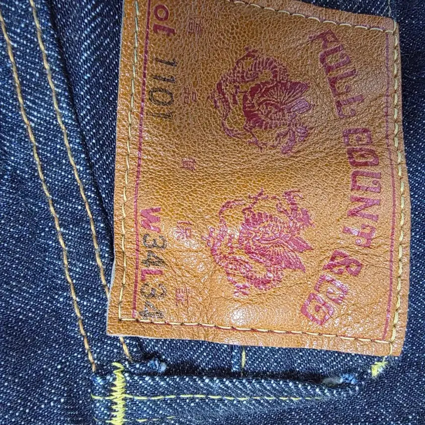 [BUNJANG] Full Count 1101w Denim Jeans / [34] 풀카운트 1101w 데님