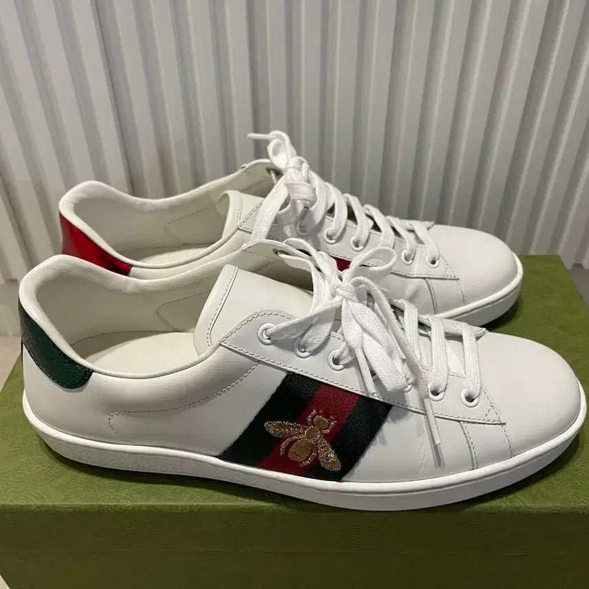 [BUNJANG] Gucci Ace Bee Sneakers Size 8 / 구찌 꿀벌 에이스 스니커즈  사이즈8