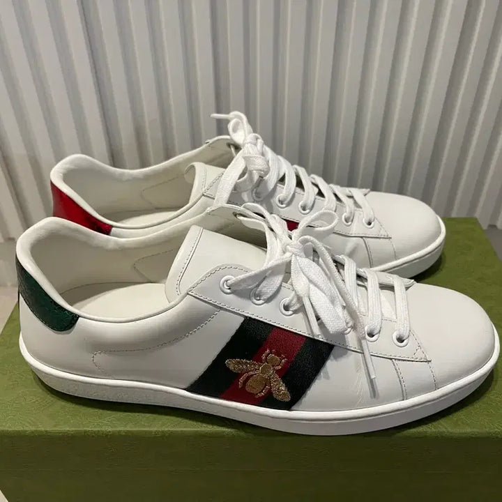 [BUNJANG] Gucci Ace Bee Sneakers Size 8 / 구찌 꿀벌 에이스 스니커즈  사이즈8