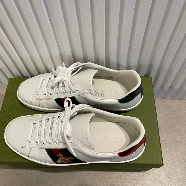[BUNJANG] Gucci Ace Bee Sneakers Size 8 / 구찌 꿀벌 에이스 스니커즈  사이즈8
