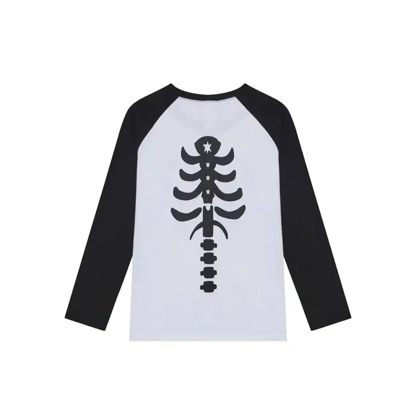 [BUNJANG] Magnesium Carbonate Raglan Sleeve Long Sleeve T-Shirt Size 2 / 탄산마그네슘 나그랑 본 롱슬리브 2사이즈