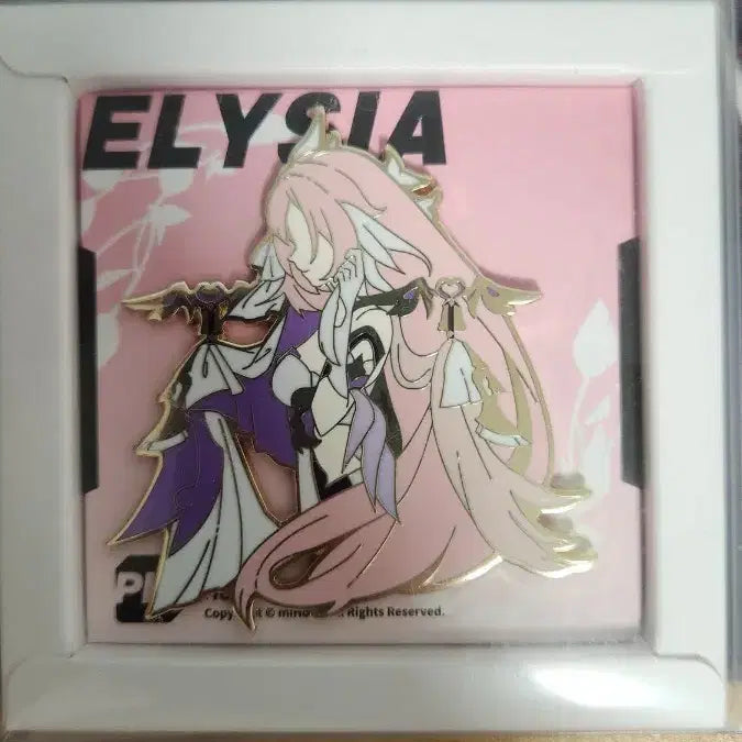 [BUNJANG] Honkai Impact 3rd Elysia Metal Badge / 붕괴3rd 엘리시아 메탈 뱃지