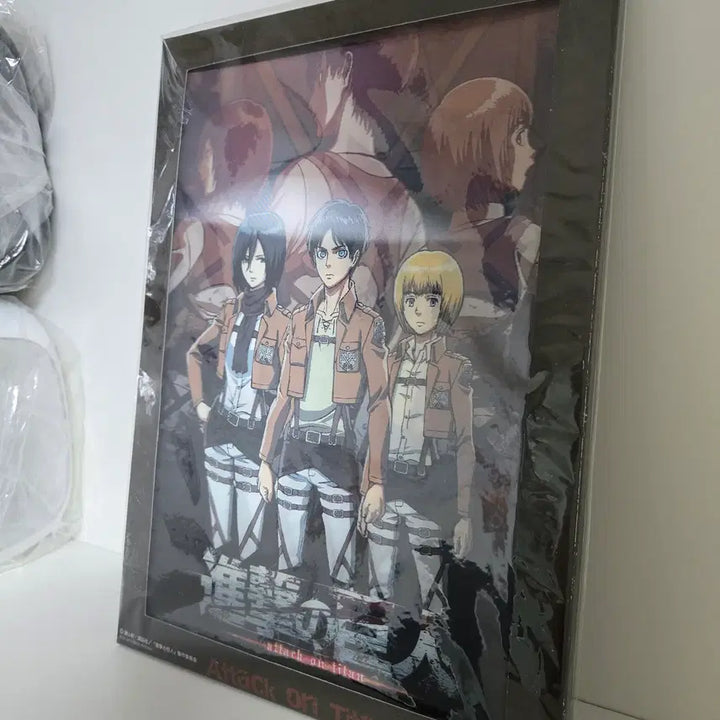 [BUNJANG] Attack on Titan Lenticular Frame / 진격의 거인 렌티큘러 액자 미개봉