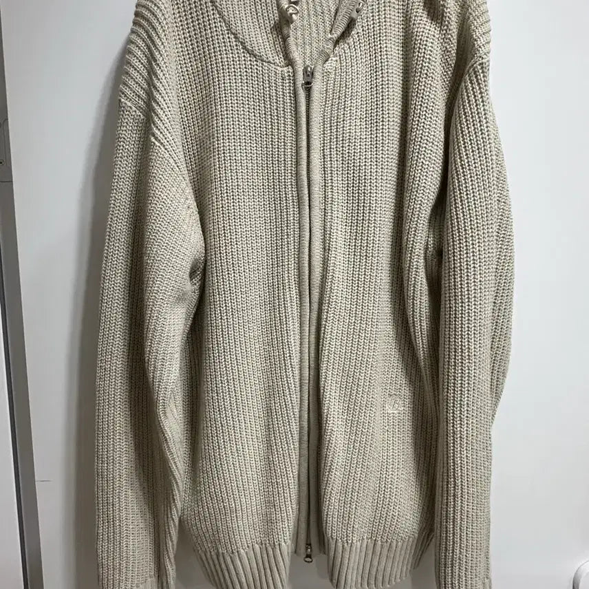 [BUNJANG] Urban D Type Oatmeal Hoodie / L] 어반디타입 후드집업