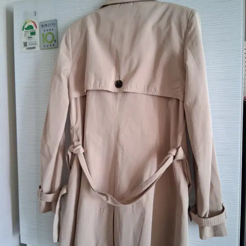 [BUNJANG] Tatum Brand Beige Trench Half Coat / 베이지 트렌치 반코트
