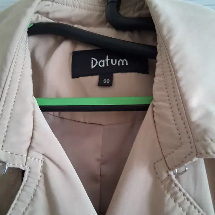 [BUNJANG] Tatum Brand Beige Trench Half Coat / 베이지 트렌치 반코트
