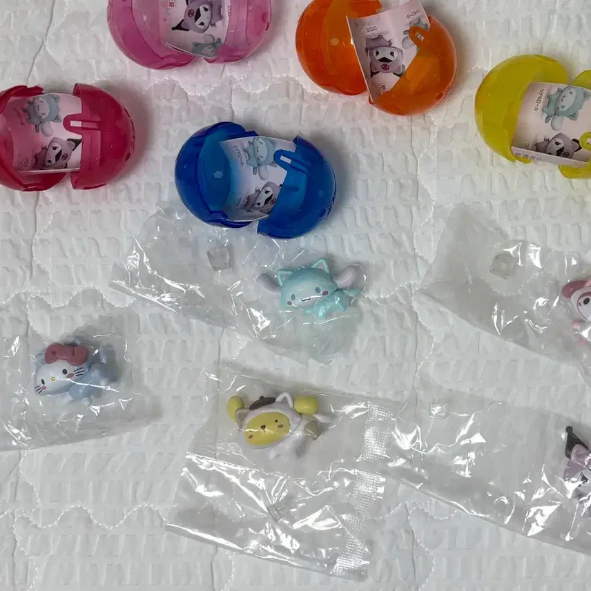 [BUNJANG] Sanrio Koneko Kitten Parade Gacha Full Set Unsealed / 산리오 코네코 아기고양이 대행진 가챠 개봉 풀셋