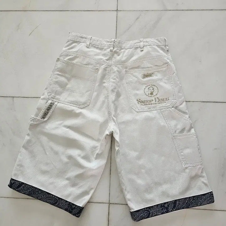 [BUNJANG] Snoop Dogg Official Old School Paisley Bermuda Pants / [희귀] 스눕독(Snoop Dogg) 오피셜 올드스쿨 페이즐리 버뮤다 팬