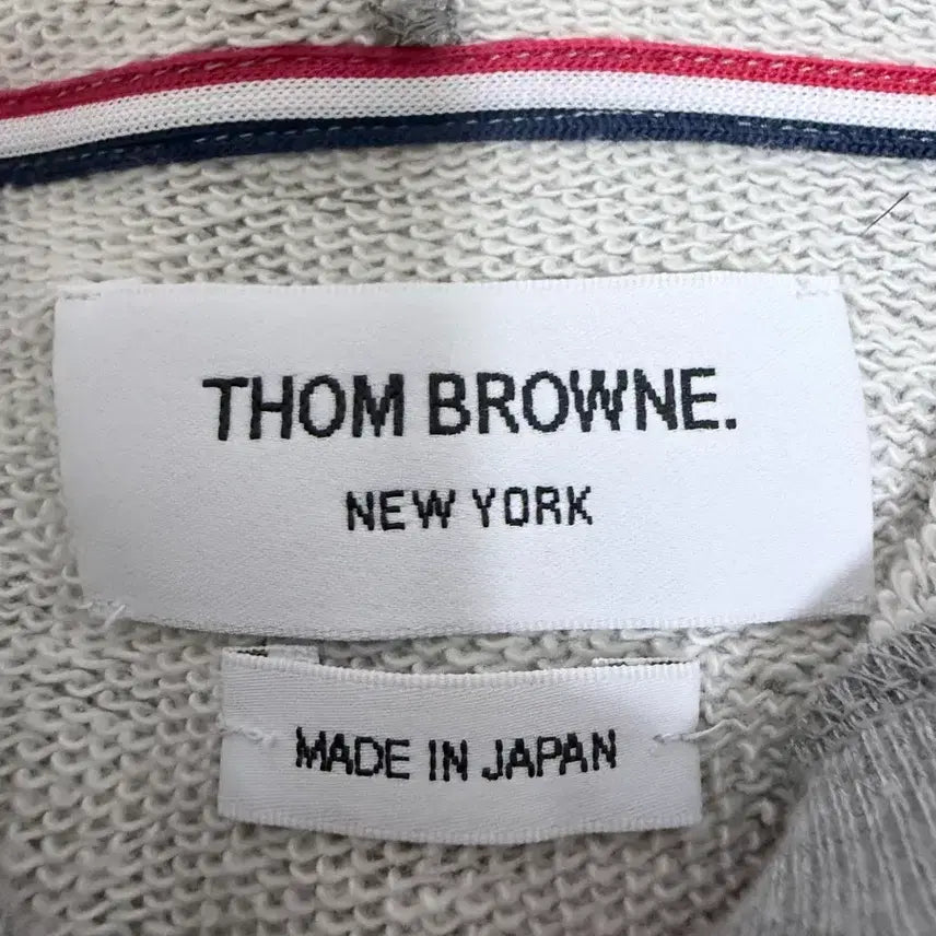 [BUNJANG] Thom Browne Hooded Zip-up Gray / (3사이즈) 톰브라운 후드집업 그레이