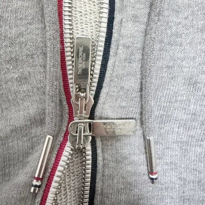[BUNJANG] Thom Browne Hooded Zip-up Gray / (3사이즈) 톰브라운 후드집업 그레이