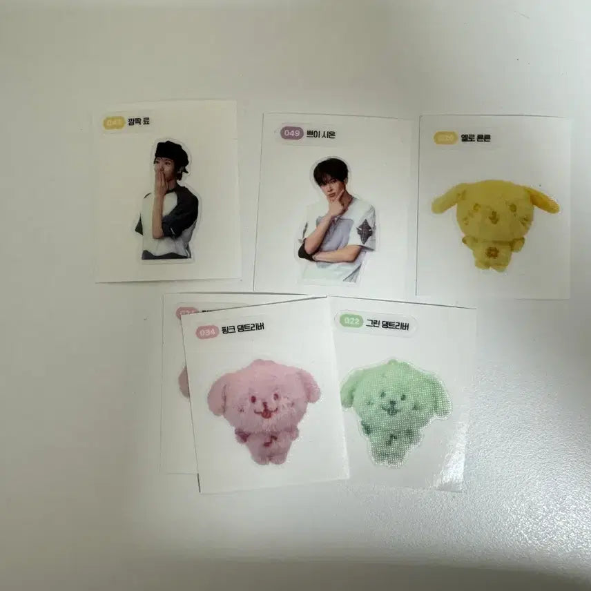 [BUNJANG] NCT WISH Color Ttibbu Ttibbu Seal / 엔시티위시 컬러 띠부띠부씰