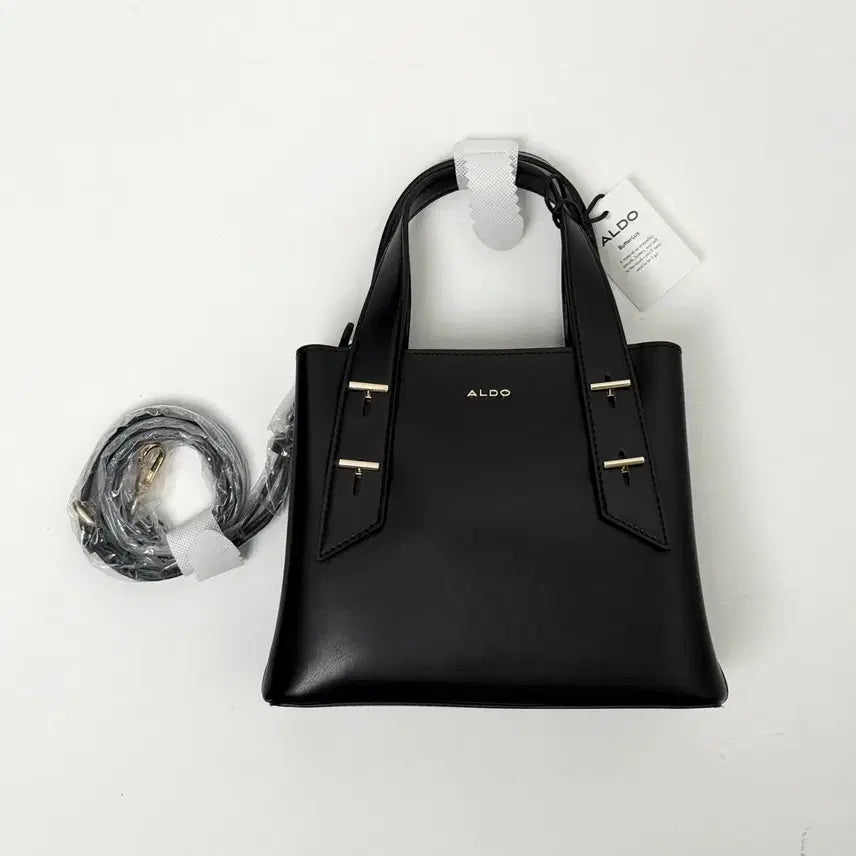 [BUNJANG] ALDO Jerina Satchel Tote Bag Crossbody Black / (새상품) 알도 제리나 사첼 백 토트백 겸 크로스백 블랙