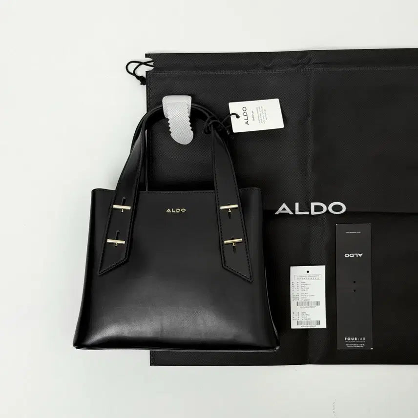[BUNJANG] ALDO Jerina Satchel Tote Bag Crossbody Black / (새상품) 알도 제리나 사첼 백 토트백 겸 크로스백 블랙