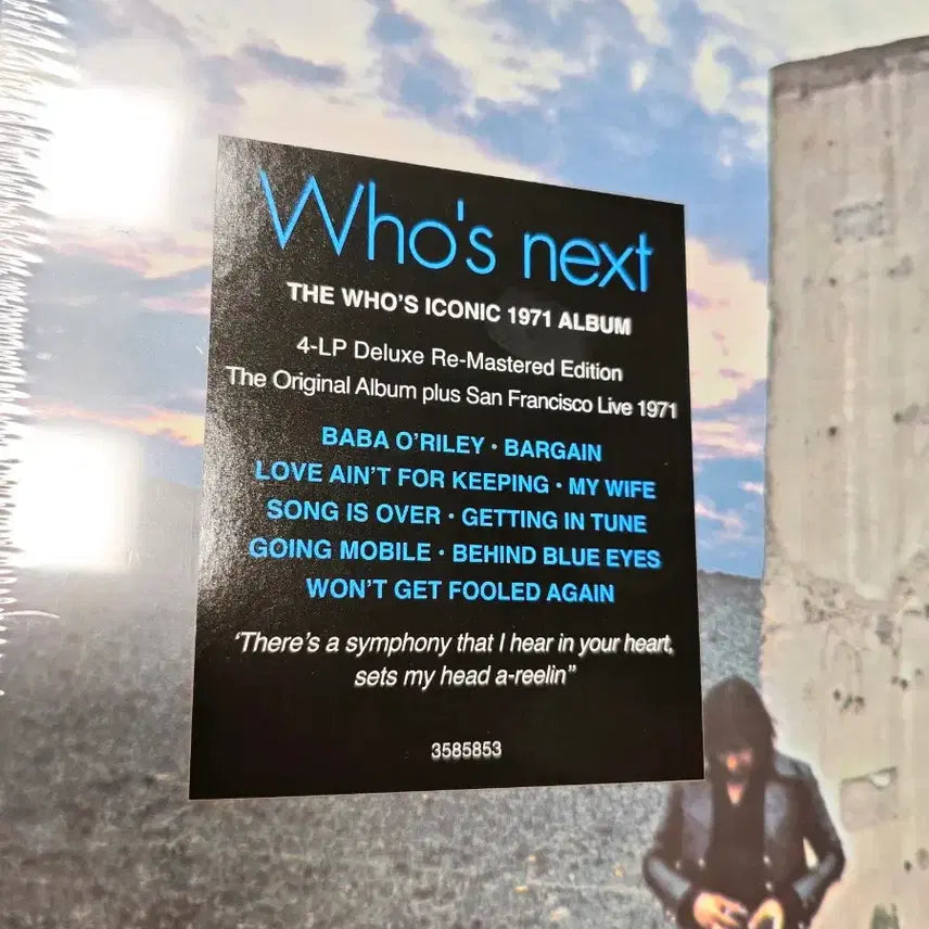 [SOLD OUT] The Who 더 후 Who&